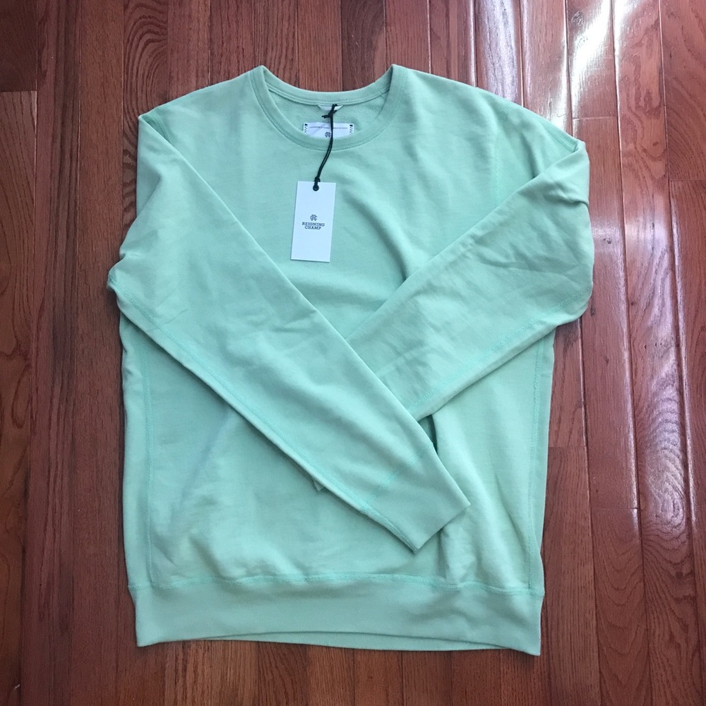 Reigning Champ Cactus green sweatshirt